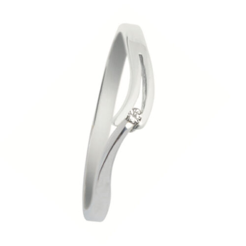 grv0251e eclat v slag ring witgoud 0,22 ct groeibriljant solitaire ring diamanten ring verlovingsring